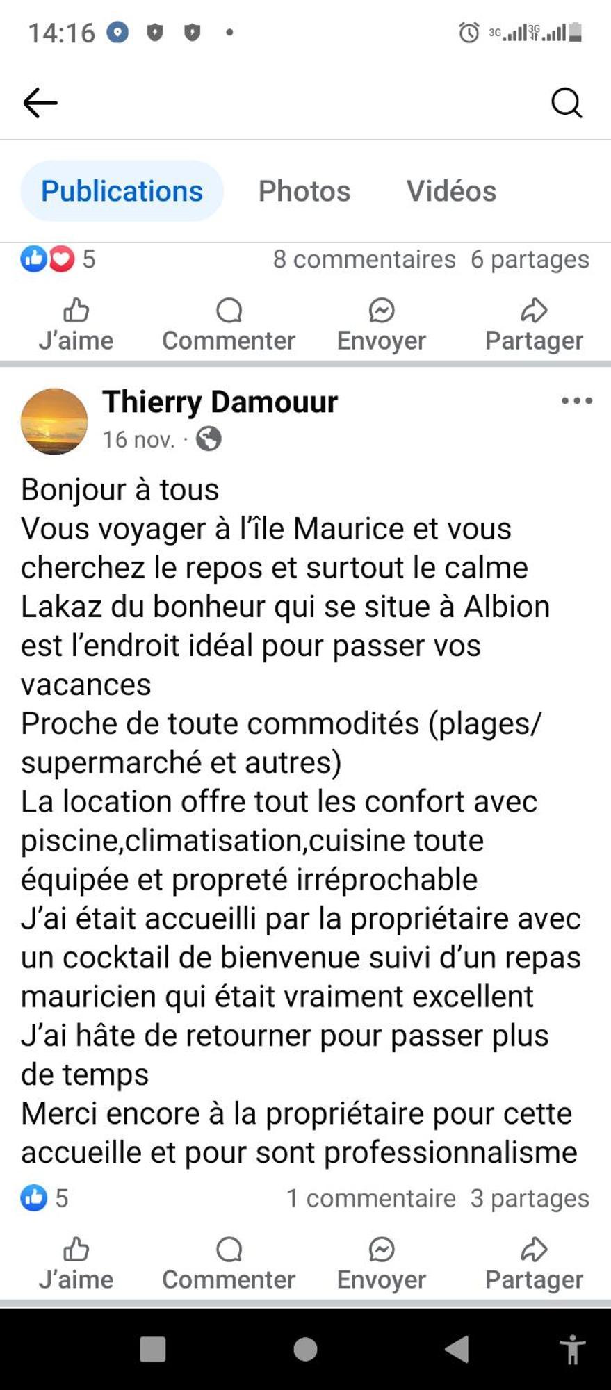 Lakaz Du Bonheur Villa อัลบิออน ภายนอก รูปภาพ